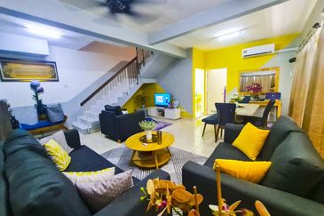 Cheapest Corner Lot Facing Open Below MV Double Storey Terrace House Jalan Nova Subang Bestari Shah Alam For Sale