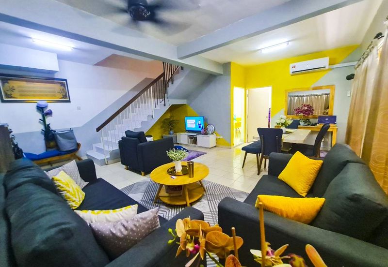 Cheapest Corner Lot Facing Open Below MV Double Storey Terrace House Jalan Nova Subang Bestari Shah Alam For Sale