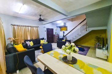 Cheapest Corner Lot Facing Open Below MV Double Storey Terrace House Jalan Nova Subang Bestari Shah Alam For Sale