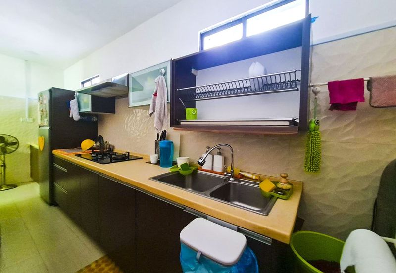 Cheapest Corner Lot Facing Open Below MV Double Storey Terrace House Jalan Nova Subang Bestari Shah Alam For Sale