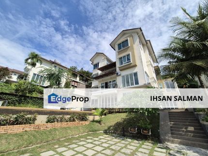 BEAUTIFUL & PEACEFUL BUNGALOW NICE VIEW 4 storey Bungalow FULLY RENO Teratai Villa Kayangan Height Shah Alam For Sale, Selangor, Shah Alam