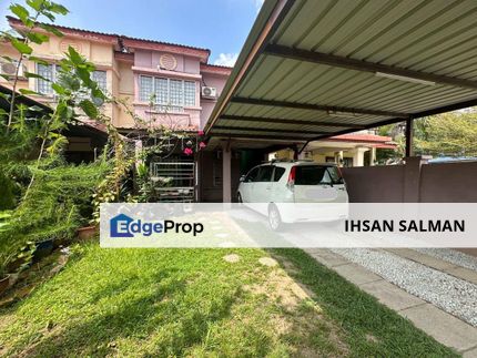 MURAH GARAGE BESAR Double Storey Terrace Anggerik Saujana Utama Sungai Buloh For Sale, Selangor, Sungai Buloh