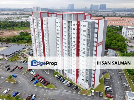 PALING MURAH ADA LIFT Pangsapuri De Cemara Setia Alam For Sale, Selangor, Shah Alam