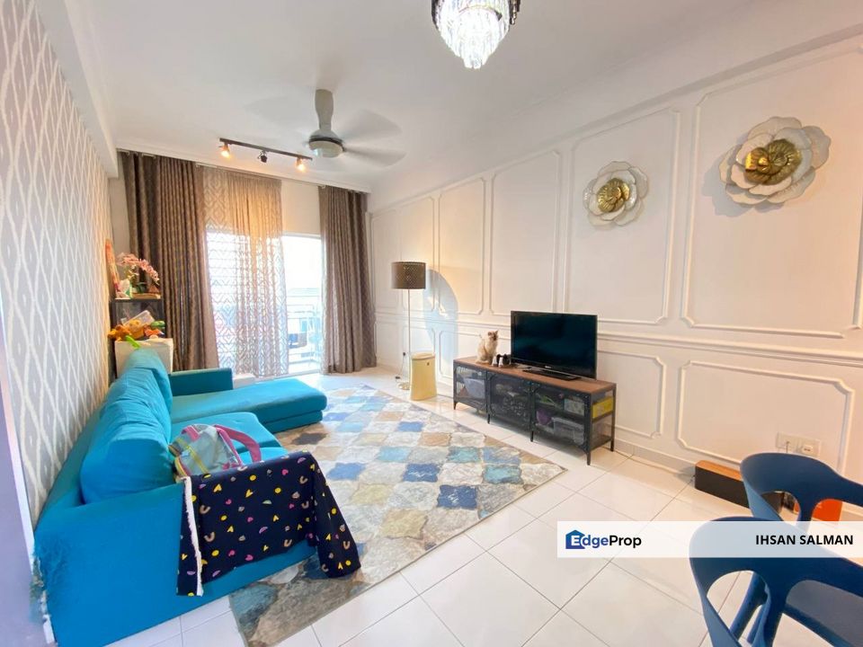 RENOVATED CANTIK KITCHEN CABINET Apartment Damai Seksyen 25 Shah Alam For Sale, Selangor, Shah Alam