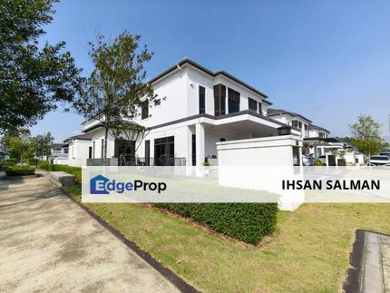 END LOT CANTIK TEPI TAMAN Double Storey Semi D Avenham Garden Eco Grandeur Puncak Alam For Sale, Selangor, Bandar Puncak Alam