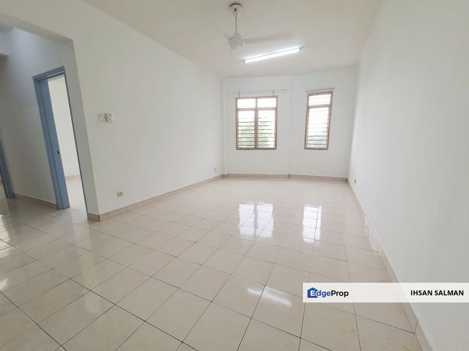 FREEHOLD BARU CAT FACING MAIN ROAD Pangsapuri Seri Ixora Seksyen 27 Shah Alam For Sale, Selangor, Shah Alam