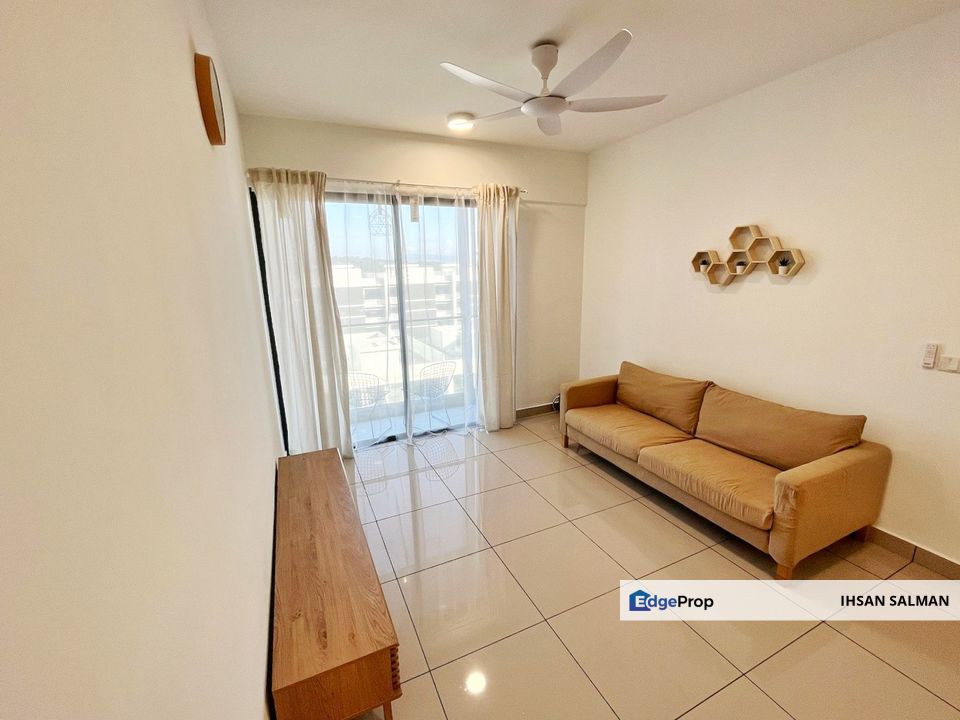 FREEHOLD CORNER PARTLY FURNISHED Akasa Serviced Apartment Cheras For Sale, Selangor, Cheras South