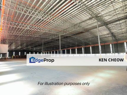 Senai Industrial Park - Detached Factory Warehouse For Rent, Johor, Senai