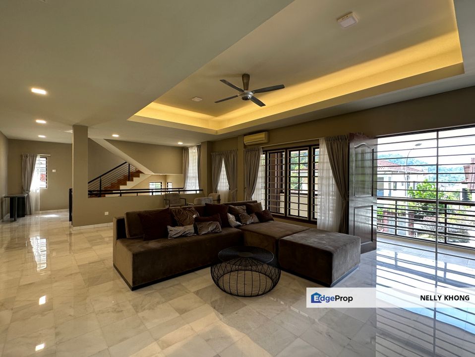 Serene hilltop bungalow surrounded by lush greener, Selangor, Ulu Kelang