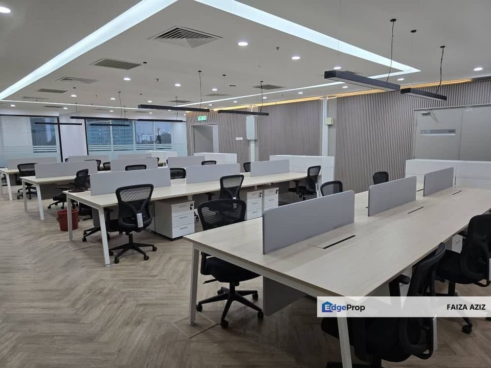 Office Space with Fitted (Fully Furnished) Modern Design Office In Jalan Bukit Bintang Near Pavilion , Kuala Lumpur, Bukit Bintang