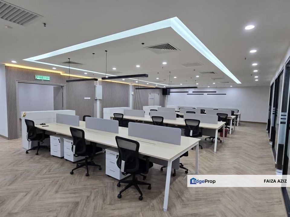 Office Space with Fitted (Fully Furnished) Modern Design Office In Jalan Bukit Bintang Near Pavilion , Kuala Lumpur, Bukit Bintang