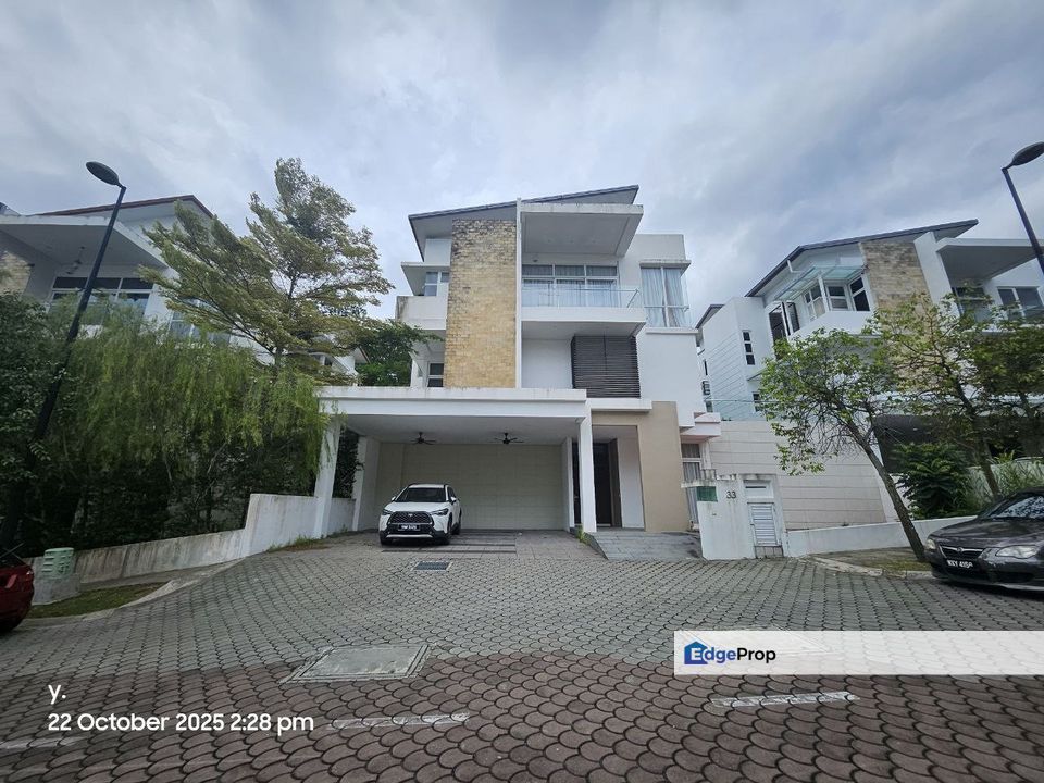 Sunway Rydgeway 3sty Bungalow Partly Furnished, Selangor, Taman Melawati