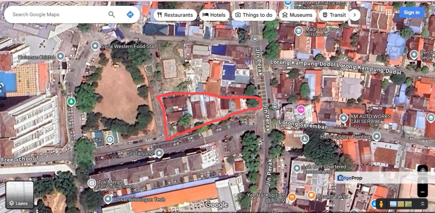 Perak Road First Grade Land to Sell, Penang, Georgetown