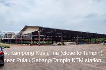 Land with Buildings @ Pulau Sebang, Alor Gajah, Melaka