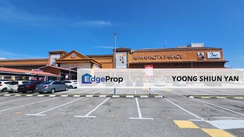 Retail Lot (Lev 1) @ Mahkota Parade, Melaka Raya, Melaka, Melaka Raya