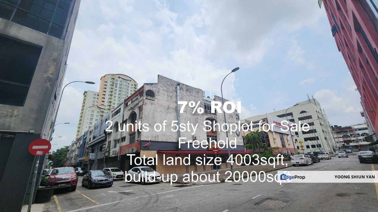 7% ROI Investment Property, 2 Units of 5sty Shoplot @ SS6, Kelana Jaya, PJ, Selangor, Kelana Jaya