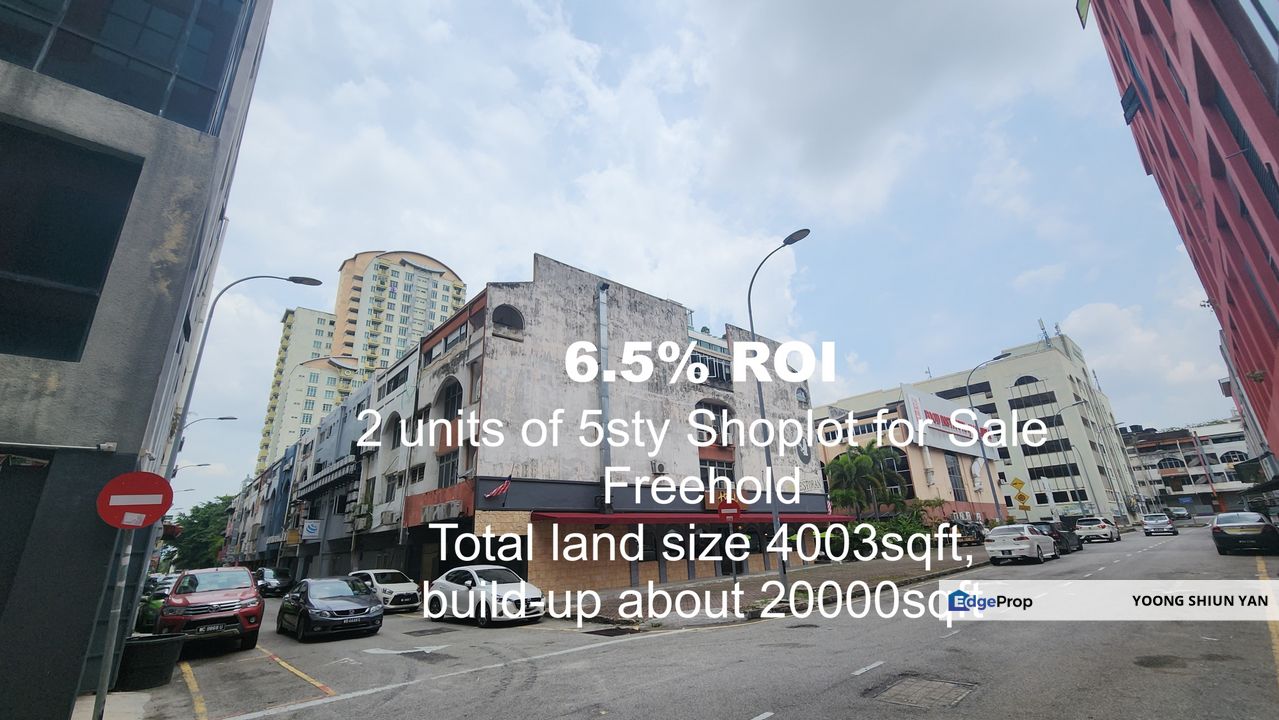 7% ROI Investment Property, 2 Units of 5sty Shoplot @ SS6, Kelana Jaya, PJ, Selangor, Kelana Jaya