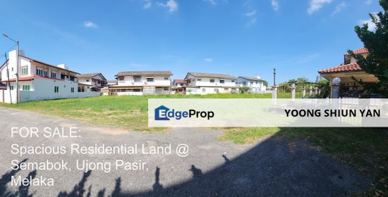 Spacious Residential Land @ Semabok, Ujong Pasir, Melaka, Melaka, Ujong Pasir