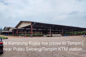 Land with Buildings @ Pulau Sebang, Alor Gajah