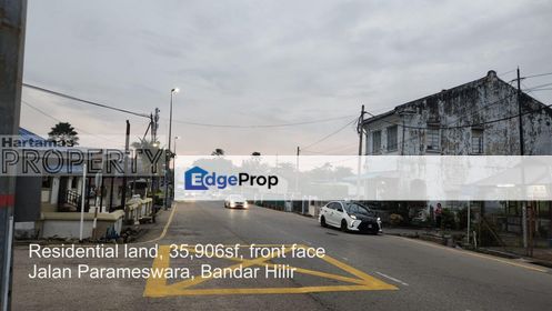 Residential Land @ Jalan Parameswara (back face Melaka Raya area), Bandar Hilir, Melaka, Other, 