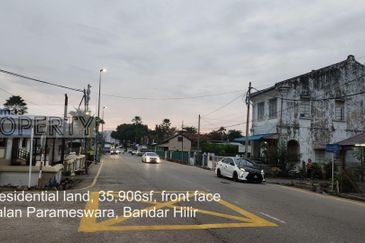 Residential Land @ Jalan Parameswara (back face Melaka Raya area), Bandar Hilir, Melaka