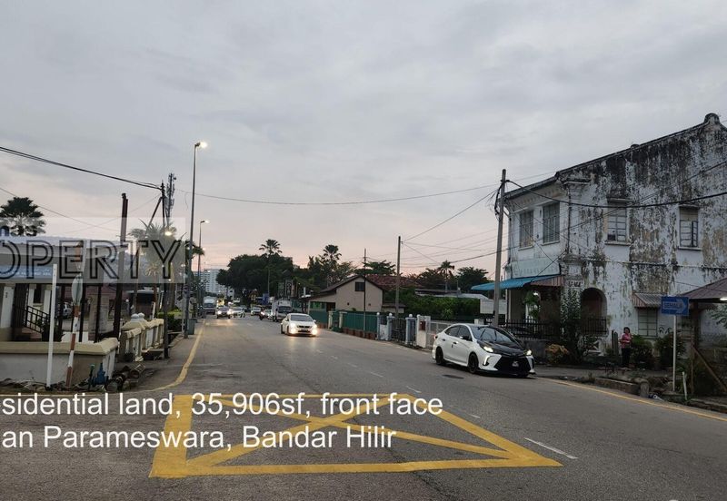 Residential Land @ Jalan Parameswara (back face Melaka Raya area), Bandar Hilir, Melaka