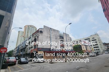 2 Units of 5sty Shoplot @ SS6, Kelana Jaya, PJ