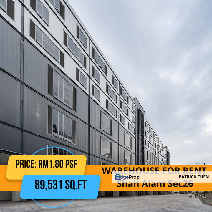 Warehouse @ Shah Alam Section 23, Hap Seng Business Park HICOM, Selangor, Shah Alam