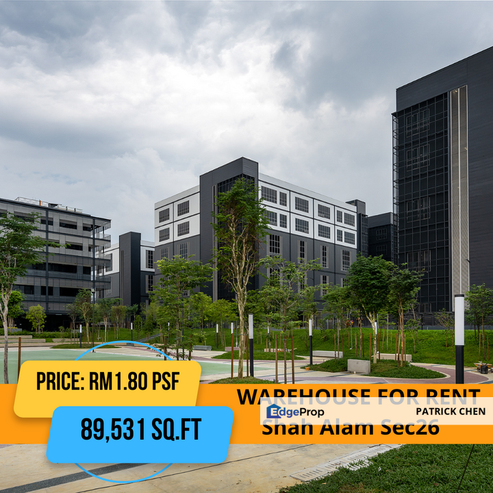 Warehouse @ Shah Alam Section 23, Hap Seng Business Park HICOM, Selangor, Shah Alam