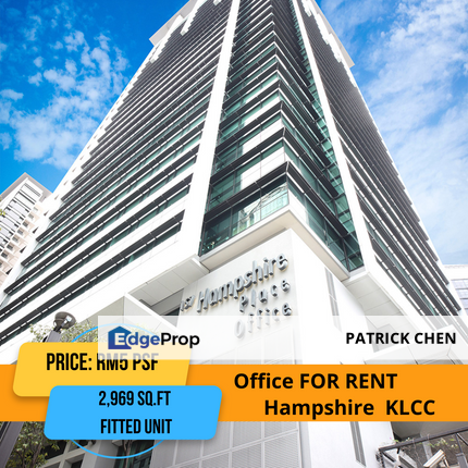 Hampshire Place Office, KLCC, KL City Kuala Lumpur Ampang Park MRT, Kuala Lumpur, KL City