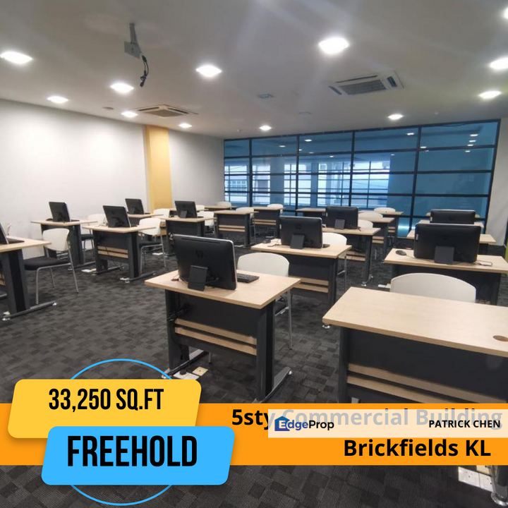 5sty Commercial Building @ Brickfields, KL Sentral Kuala Lumpur , Kuala Lumpur, Brickfields
