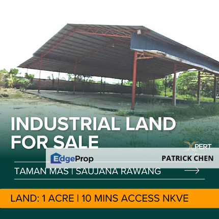 1 Acre industrial land @ Country Home Rawang, Saujana Industrial Park Kundang Sungai Buloh , Selangor, Rawang