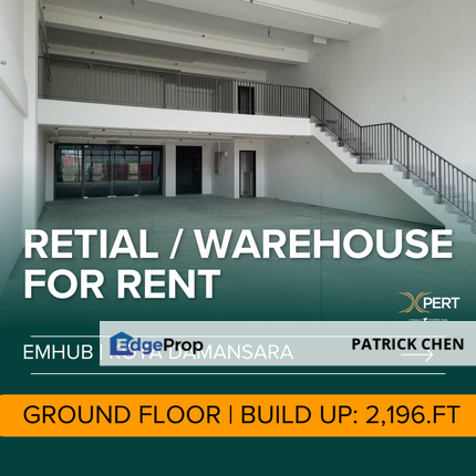 Ground Floor Unit @ Emhub Warehouse / show room, Kota Damansara Sunsuria Technology Park Petaling Jaya, Selangor, Kota Damansara