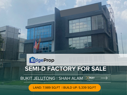 IPARC 1 Bukit Jelutong FREEHOLD factory, Shah Alam U8 Subang Damansara, Selangor, Shah Alam