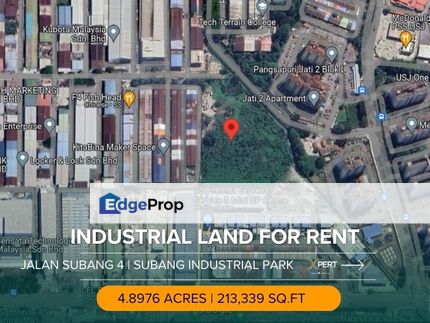 4.8976 ACRES Industrial Land, Subang USJ 1, UEP Subang Jaya, Selangor, Subang