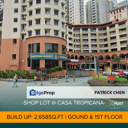 Ground & 1st Floor Retail Shop @ Casa Tropicana, Kota Damansara, Petaling Jaya, Selangor, Petaling Jaya