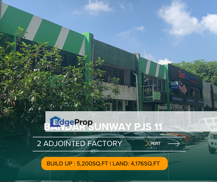 2 adjoining link Factory @ Bandar Sunway PJS 11, Selangor, Subang Jaya