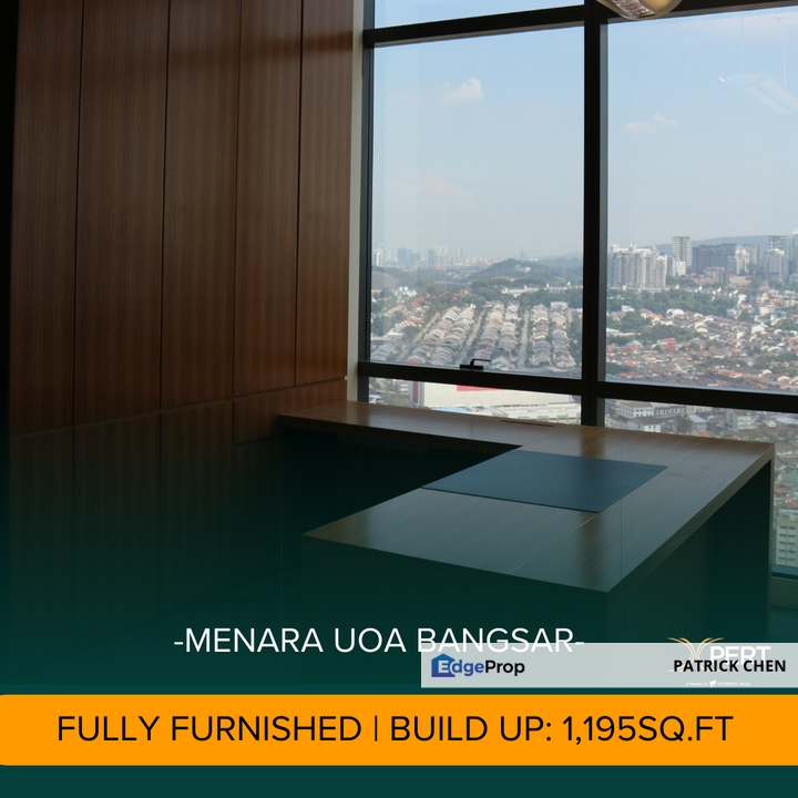 Higher Floor Fully Fitted Office for Rent @ Menara UOA Bangsar, Kuala Lumpur , Kuala Lumpur, Bangsar