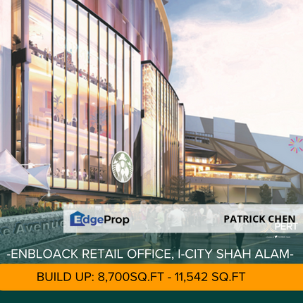 4sty En-block Building, Retail Office @ i-City Shah Alam, Setia Alam Klang Bandar Bukit Raja, Selangor, Shah Alam