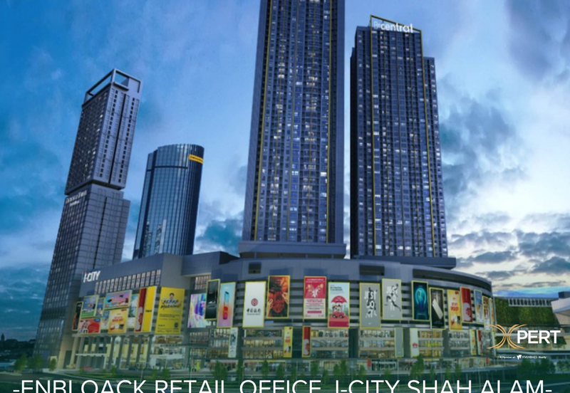 4sty En-block Building, Retail Office @ i-City Shah Alam, Setia Alam Klang Bandar Bukit Raja