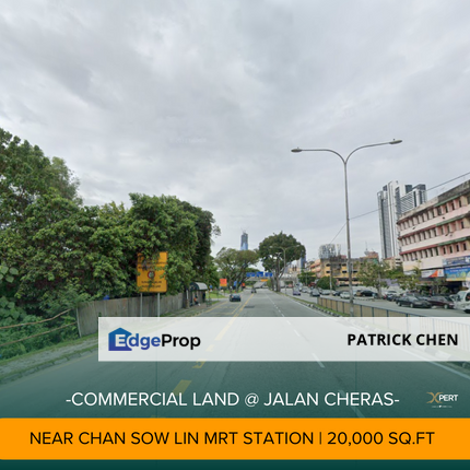 Commercial Land Facing Main Road, Jalan Cheras, Chan Sow Lin Cheras, Kuala Lumpur, Kuala Lumpur, Cheras