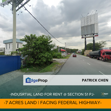 Main Road Industrial Land for rent @ Section 51, Petaling Jaya, Selangor, Selangor, Petaling Jaya