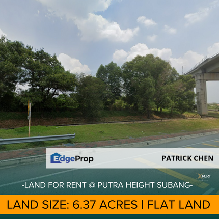 6.37 Acres Land for Rent @ Putra Height, Subang Jaya, Selangor, Selangor, Subang Jaya