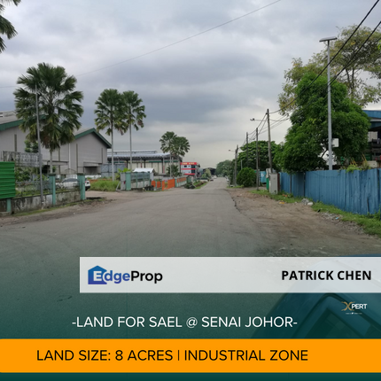 8.631 Acres Land for sales at Seelong, Senai, Johor, Johor, Senai