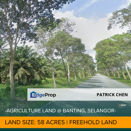 58 acres Freehold Land @ Banting, Selangor, Selangor, Banting