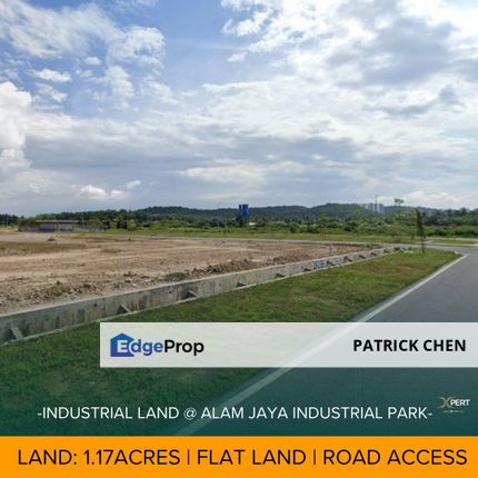 1.17 acres Industrial Land  @ Alam Jaya Industrial Park, Puncak Alam, Selangor , Selangor, Bandar Puncak Alam