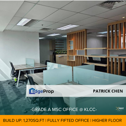 Fully Fitted Office for rent @ KLCC G tower, Jalan Tun Razak off Jalan Ampang, Kuala Lumpur, KLCC