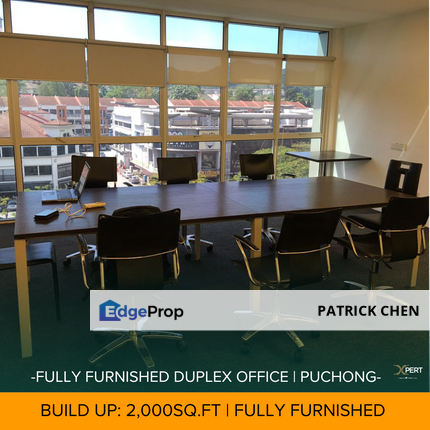 Fully Fitted Duplex Office for rent @ IOI Boulevard, Puchong, Selangor, Selangor, Puchong