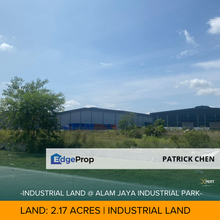 2.17 acres Industrial Land  @ Alam Jaya Industrial Park, Bandar Puncak Alam, Selangor , Selangor, Bandar Puncak Alam