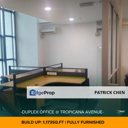 Fully Fitted Duplex Office for Rent @ Tropicana Avenue, Petaling Jaya, Selangor, Selangor, Petaling Jaya